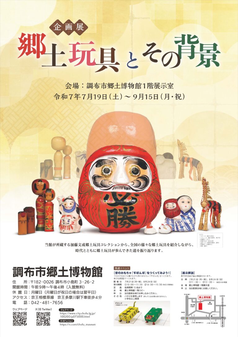 企画展「郷土玩具とその背景」